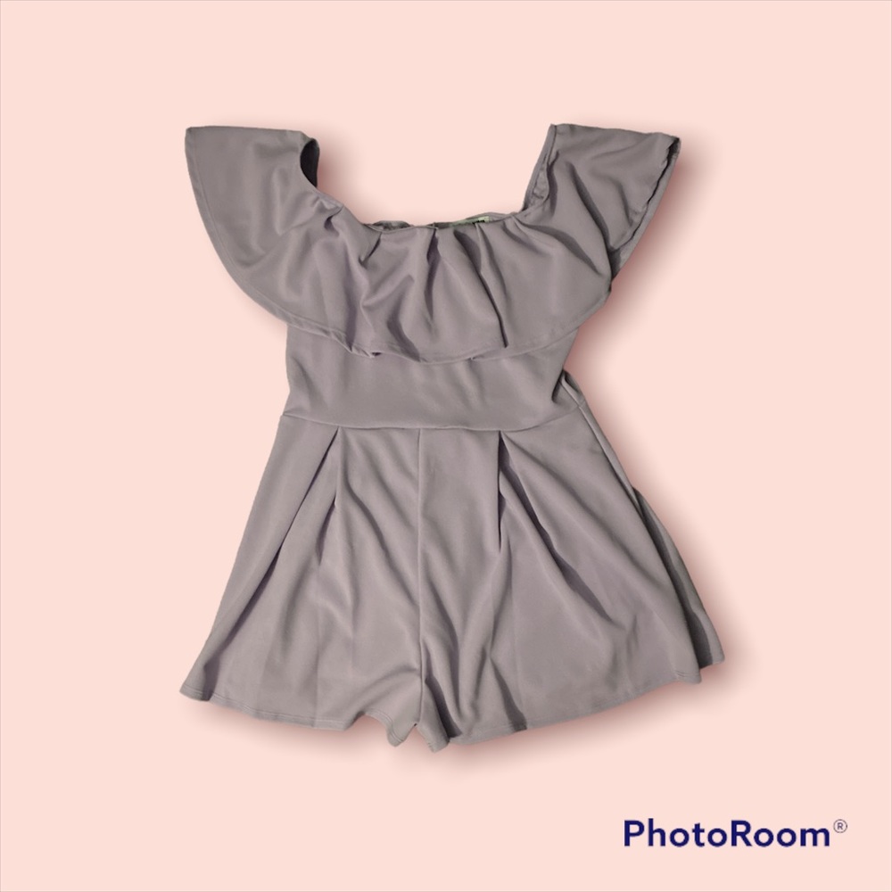 Lavender romper size large